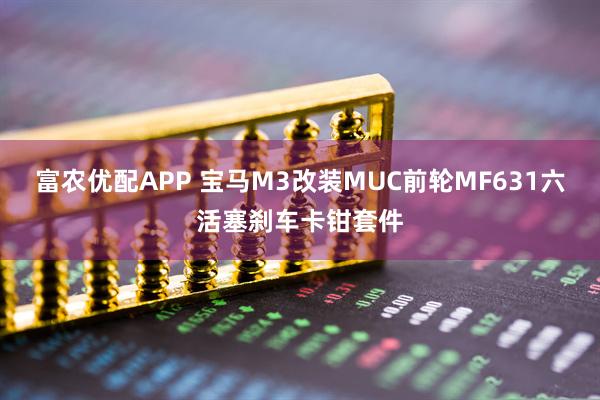 富农优配APP 宝马M3改装MUC前轮MF631六活塞刹车卡钳套件